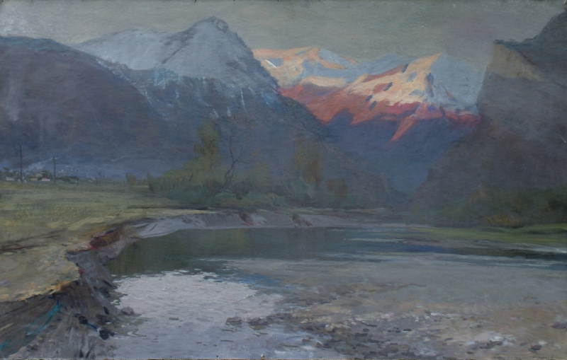 Г. А. Булгаков. «Предгорье Кавказа». 1970 г.
